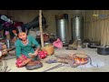 Naturally Peaceful And Beautiful Himalayan Mountain Village Life in Rainy Season |Rural Life Nepal