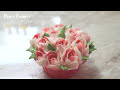 Rose Cupcake ft. Russian Piping Tip | Renee Conner