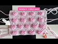 Heart Stitch Crochet Tutorial