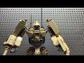 Unofficial Custom Lego Gundam Robot 2in1 set review