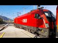 #railjet#oebb# Railjet 765 nach Wien Flughafen fährt ein in Wörgl, Tirol, Austria