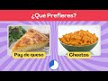 🔥¿Qué Prefieres? 🍕🍟Comida Salada VS Comida Dulce🍩🍨 Juego De Trivias 🧠