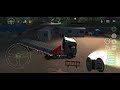 night tour with scania loaded truck on beautiful hills/universal truck simulator