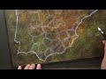 ASMR Drawing Map of Spain | Dip Pen | 1.5 Hours