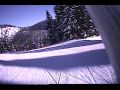 Stevens Pass Helmet Cam Park Run 2