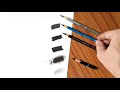 Dark pencil for sketch ✏ | Dark shade drawing pencils