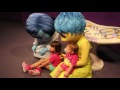 Meeting Joy and Sadness from Inside Out at Epcot 2016