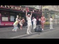 Street cricket in Liverpool