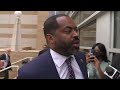 Nick Mosby walks into courthouse for Marilyn Mosby sentencing