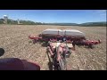 Case IH 1240 planting no till soybeans into 250+ bushel corn stalks