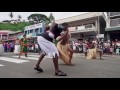 Fijian Police Dance in the Streets