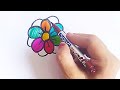 Flower drawing, coloring & painting for kids and toddlers |