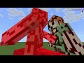 Mega Iron Golem vs Creepypasta in Minecraft
