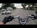 Riding a Motorcycle in Traffic for the First Time | #harleydavidson #sportster #1200 #motorcycle