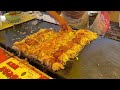 japanese street food - okonomiyaki master お好み焼き