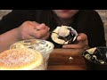 ASMR CONVENIENCE STORE DESSERTS | CAKE SOUFLE PUDDING & MOCHI  PARFAIT #コンビニ