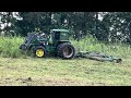 I’m back and putting my 117hp JD to the test on steep ground