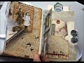 Steampunk Lady Traveler junk journal Flip through silent, Sold, thank you