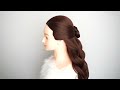 Easy & Cute Hairstyle Long Hair | Braid Simple Hair Style Girl For Wedding Guest