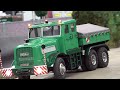 UNIQUE RC VOLVO TRUCK ACTION / RC DUMP TRUCK / RC TRACTOR COMPILATION / RC WHEEL LOADER