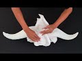 Towel art in housekeeping | Towel folding Design