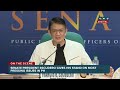 Escudero wants Sen. Padilla to handle charter change discussions in Senate | ANC