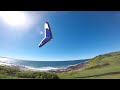 SOARING LIKE A BIRD , HANGGLIDING AUSTRALIA.