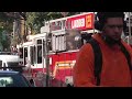 FDNY Engine 273 Spare & Ladder 129 responding to a Manual alarm