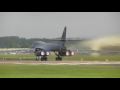 Rockwell B1 Lancer Nuclear Bomber take off RAF Fairford 9June2017 643a