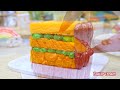 Rainbow Chocolate Cake Decorating 🌈Amazing Rainbow Cake Decorating | 1000+ Mini Cake Compilation