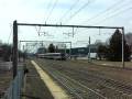 Shoreline East Commuter Train Leaving Old Saybrook, CT