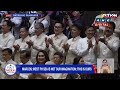 Marcos thanks military, coast guard, fisherfolk for defending West PH Sea | ANC