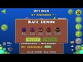 Optimum | Geometry Dash Demon