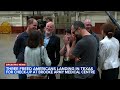 Newly freed Americans arrive in Texas for medical evaluation after prisoner swap