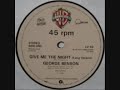 George Benson - Give Me The Night (12'')