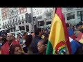 Bolivia protest against evo