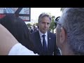 Blinken meets with families of American hostages taken by Hamas as US helps negotiate cease-fire