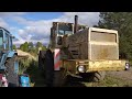 Starting Tractor K-700A (V8 Turbo Diesel) After 6 Years + Test Drive