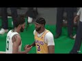 NBA 2K24 - Gameplay (PS5 UHD) Los Angeles Lakers vs Boston Celtics | [4K60FPS]