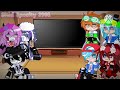 ||GC||FNF||react to||Chara vs BF Knife Fight animation||lazy._.