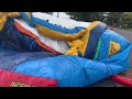 How to set up a large inflatable slide - with Gladiator Inflatables