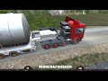 Industrial Silo Delivered in Quarry❗With tired driver❗ TRUCKERS OF EUROPE3#truckersofeurope3 #gaming