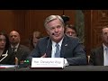 FBI Director Christopher Wray details $11.3 billion budget request at Senate hearing | full video