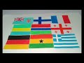 Drawing Country Flags Part 8! (capitals, currencies, languages included!)