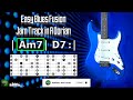 Easy Blues Fusion Jam Track in A Dorian 🎸 Guitar Backing Track