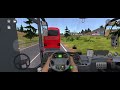 I stucked intro traffic due to this driver #gaming #bussimulator #realistic #accidents