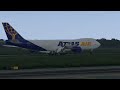 Atlas Air B747-8F Landing at Manila