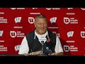 Phil Longo Media Availability || Wisconsin Football || July 29, 2024