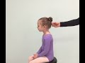 How to put a child's hair into a bun