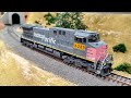 Athearn AC4400 Product Review with Speed Matching & DCC Programming - UPRR Evanston Sub Model Trains